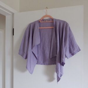 bryn Walker Lavender Shrug